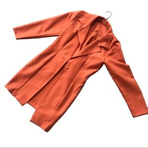 Orange jacket